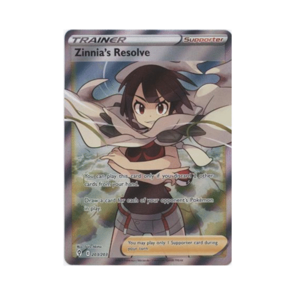 Evolving Skies 203/203 Zinnia's Resolve (Full Art)