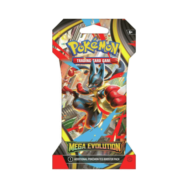 Mega Evolution Sleeved Booster Pack - ME01: Mega Evolution (MEG)